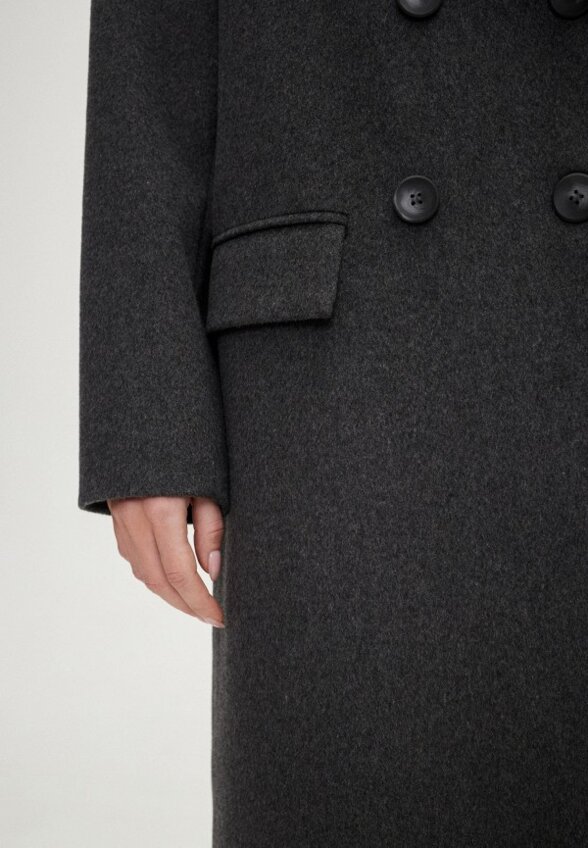 Пальто двубортное SashaOstrov