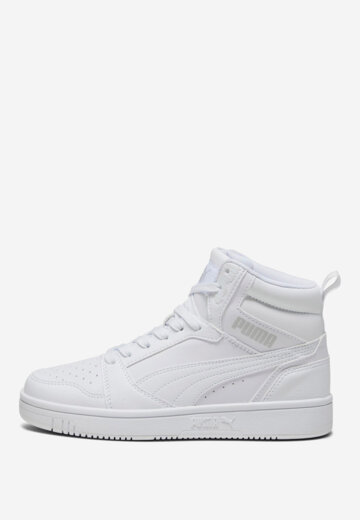 Кеды детские PUMA Rebound V6 Mid Jr, Белый