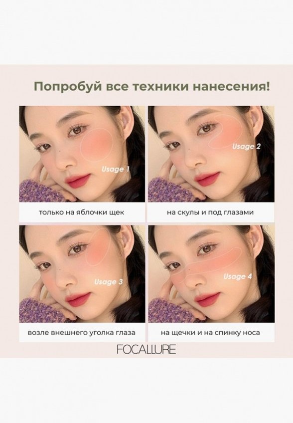 Румяна Focallure