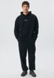 Худи Oversize fit с принтом2  - превью