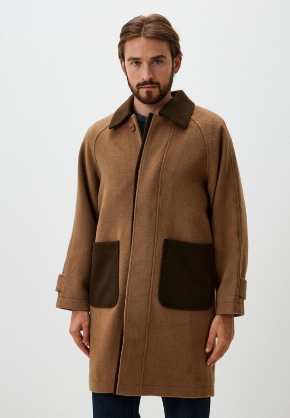 Пальто однобортное Rushbay