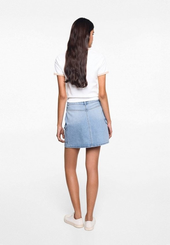 Юбка джинсовая Mango Teen