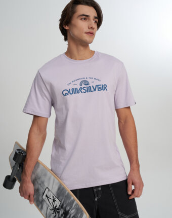 Футболка мужская Quiksilver Ev Vista, Фиолетовый женщинам