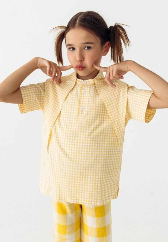 Рубашка Привет Мишка