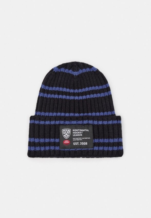Вязаная шапка в полоску для мальчиков из коллекции SELA × КХЛ