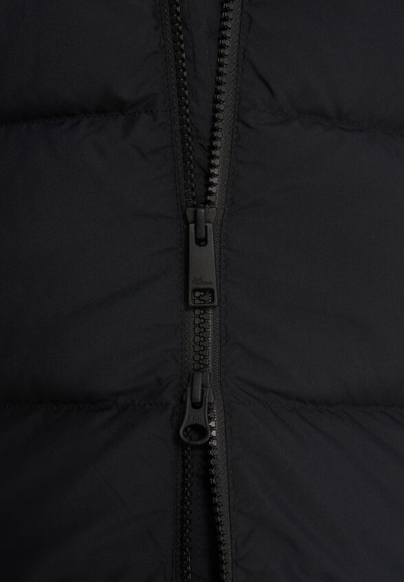 Пальто пуховое женское Jack Wolfskin Frozen Palace, Черный