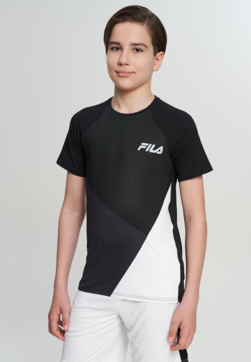 Футболка для мальчиков FILA, Черный