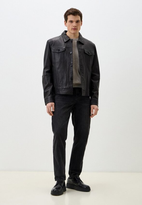 Куртка кожаная Jorg Weber