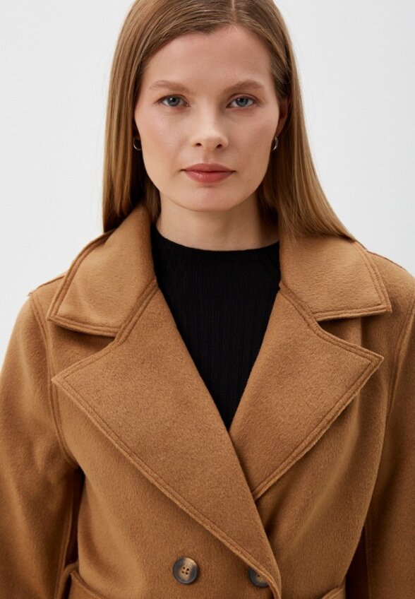 Пальто двубортное Calliope