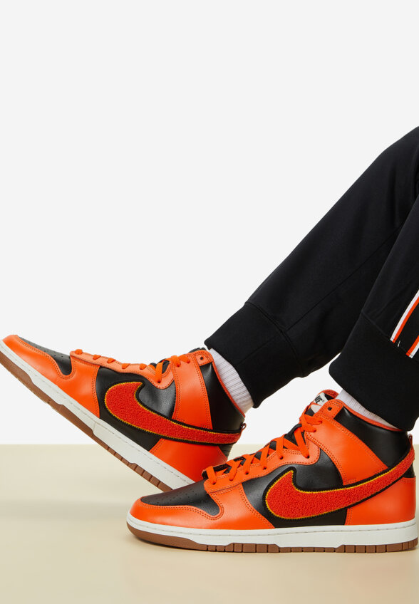 Кеды мужские Nike Dunk High University, Оранжевый