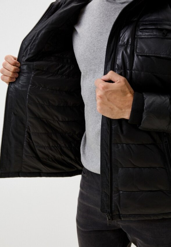 Куртка кожаная Jorg Weber