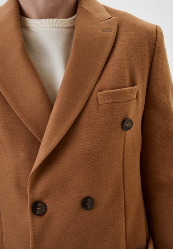Пальто двубортное Salvatore Brunacci