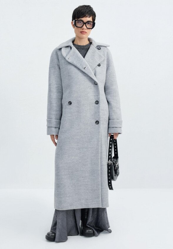 Пальто однобортное Top Top