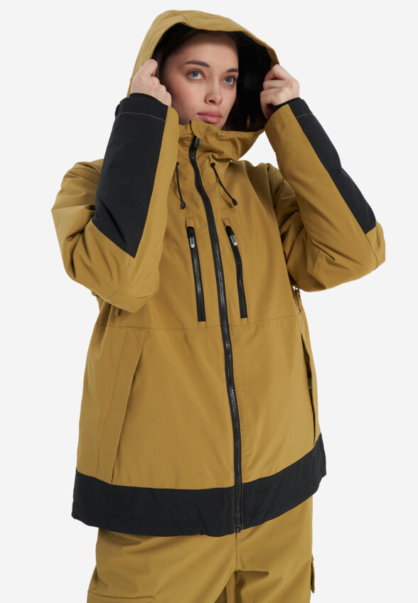 Куртка сноубордическая женская Roxy Upwards, Бежевый