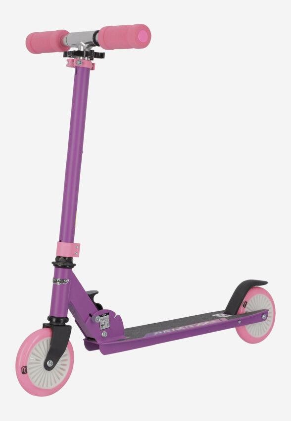 Самокат детский Reaction, 125 мм, Фиолетовый
