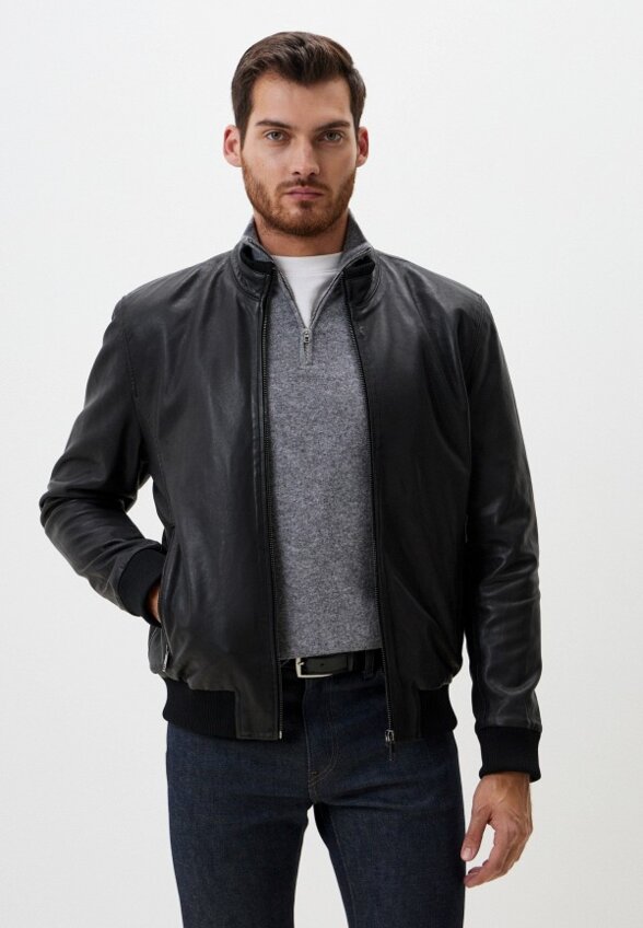 Куртка кожаная Jorg Weber
