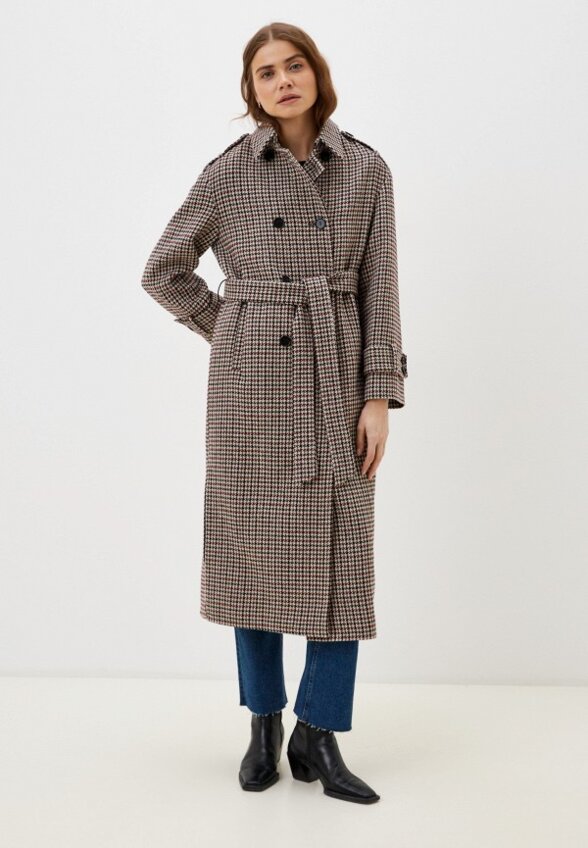 Пальто двубортное Снежная Королева