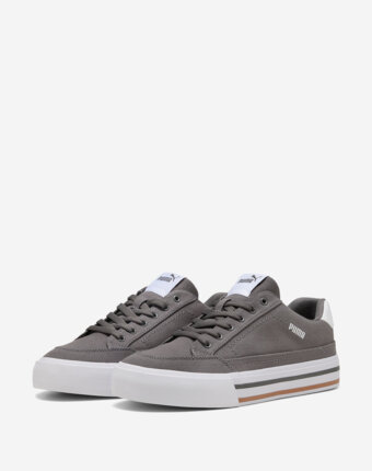 Кеды мужские PUMA Court CLassic Vulc, Серый женщинам