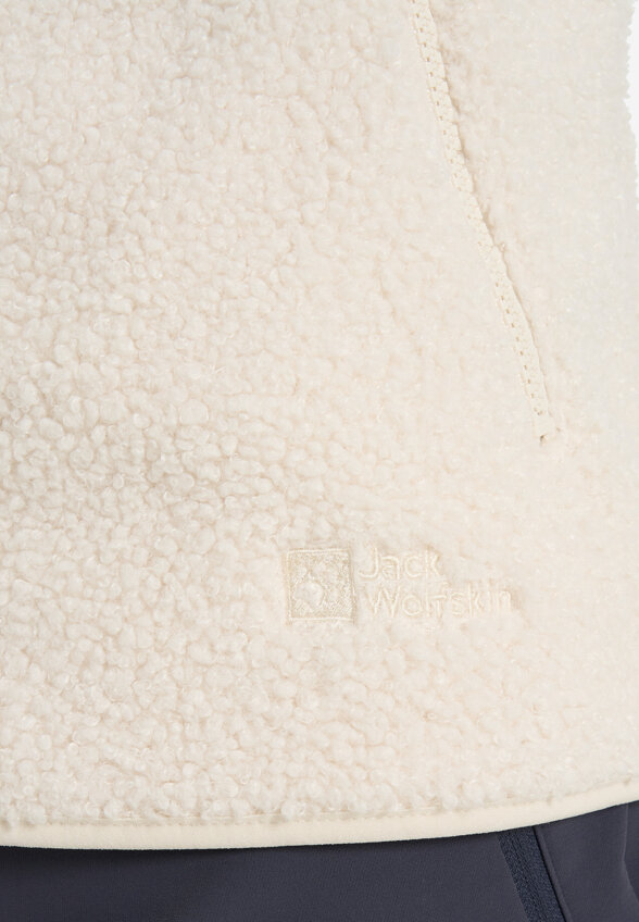 Джемпер флисовый женский Jack Wolfskin High Curl, Бежевый