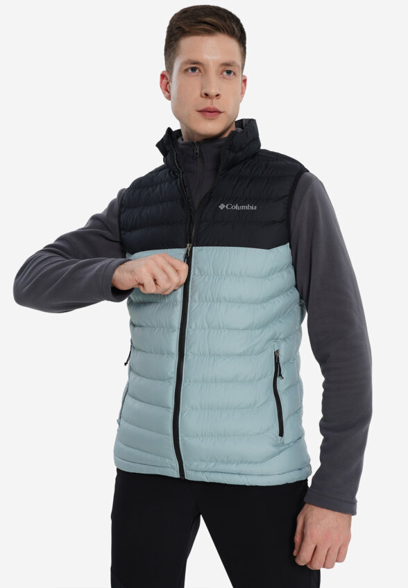 Жилет утепленный мужской Columbia Powder Lite II Vest, Голубой