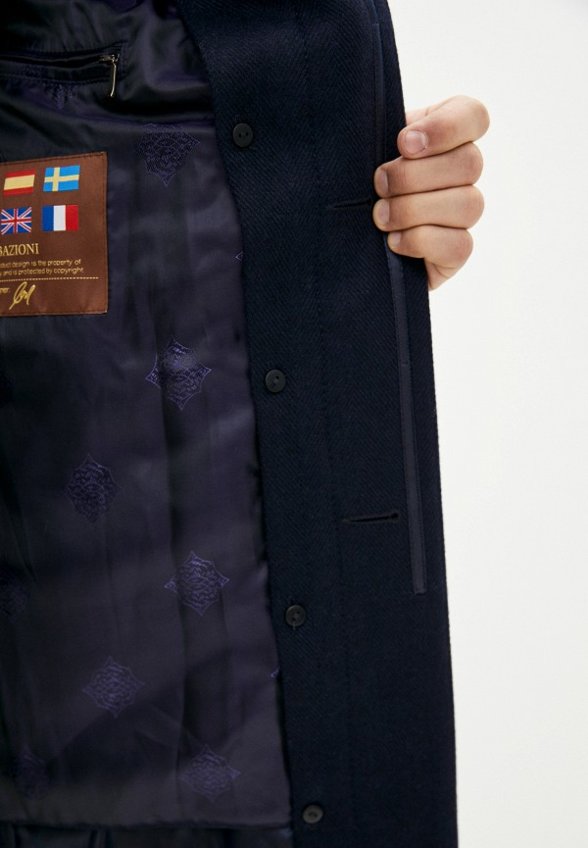 Пальто однобортное Bazioni