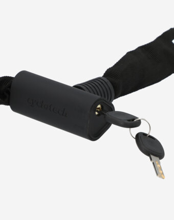 Замок велосипедный с ключами Cyclotech CLK-6, Черный