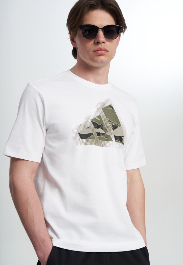 Футболка мужская adidas Camo Mod, Белый