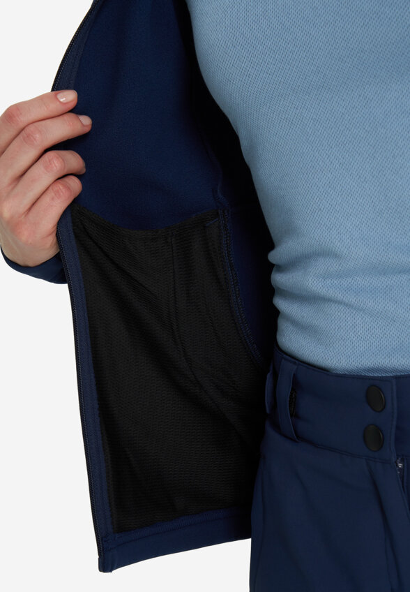 Джемпер флисовый женский Rossignol Classique Clim, Синий