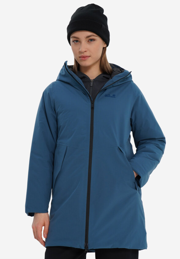 Куртка утепленная женская Jack Wolfskin Frost Haven, Синий