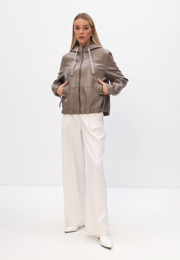 Куртка кожаная Grafinia