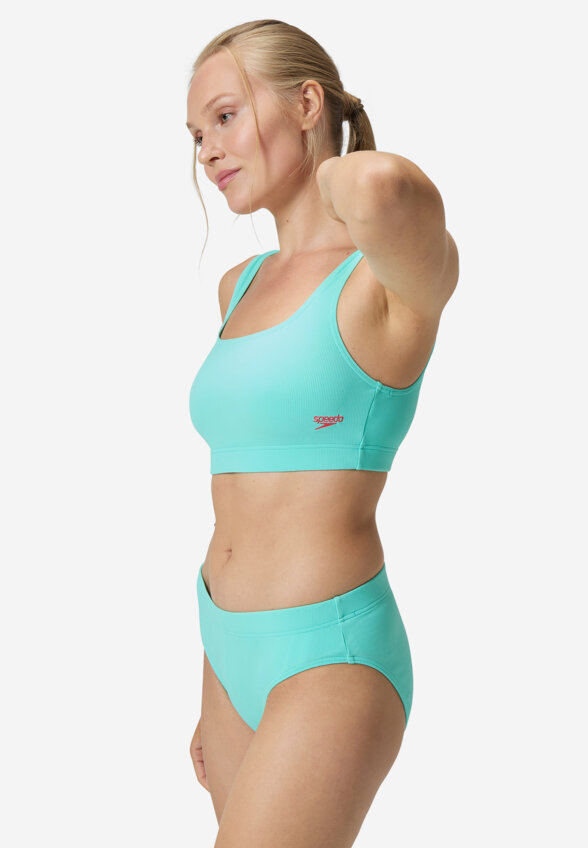 Купальник раздельный женский Speedo Textd, Зеленый