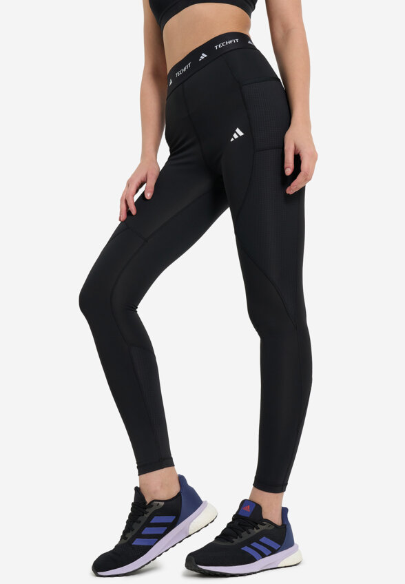 Легинсы компрессионные женские adidas, Черный