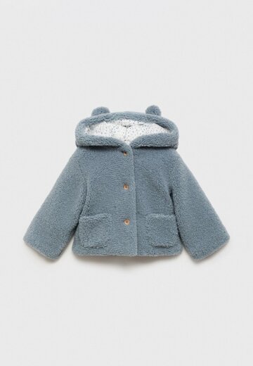Куртка меховая Mango Kids
