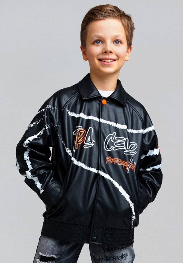 Куртка кожаная PlayToday