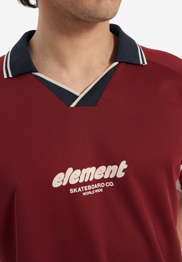 Поло мужское Element Soccer Game, Красный
