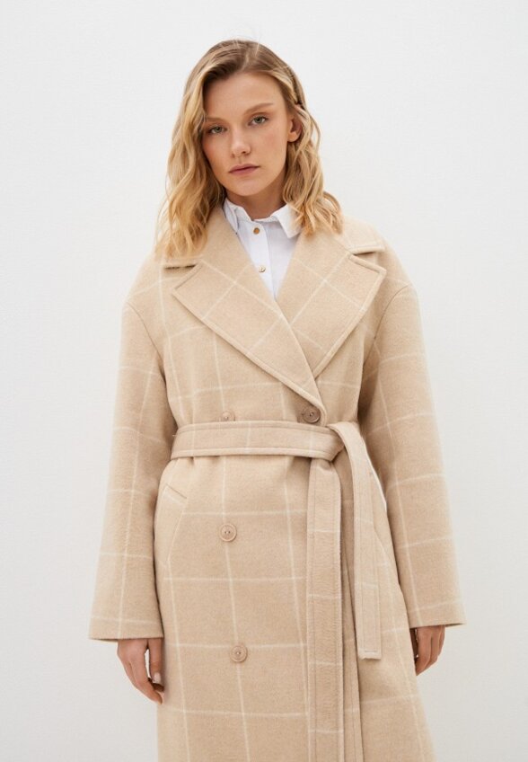 Пальто двубортное Neohit