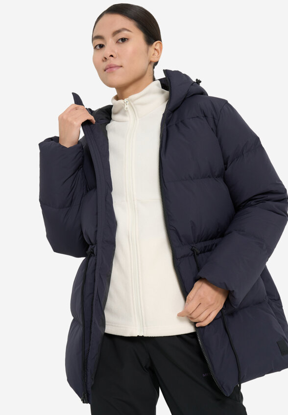 Пуховик женский Jack Wolfskin Kirschallee, Синий