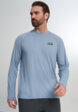 Лонгслив мужской Mountain Hardwear Crater Lake Long Sleeve Crew, Синий6  - превью