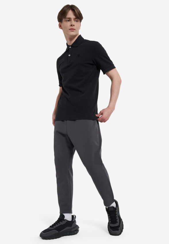 Поло мужское Kappa Polo d’Origini, Черный