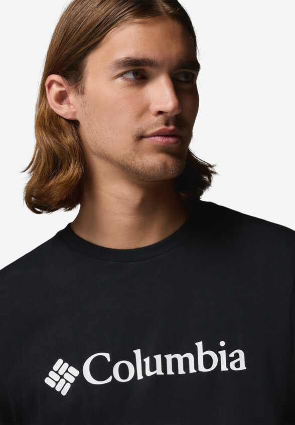 Футболка мужская Columbia CSC Basic Logo Tee, Черный