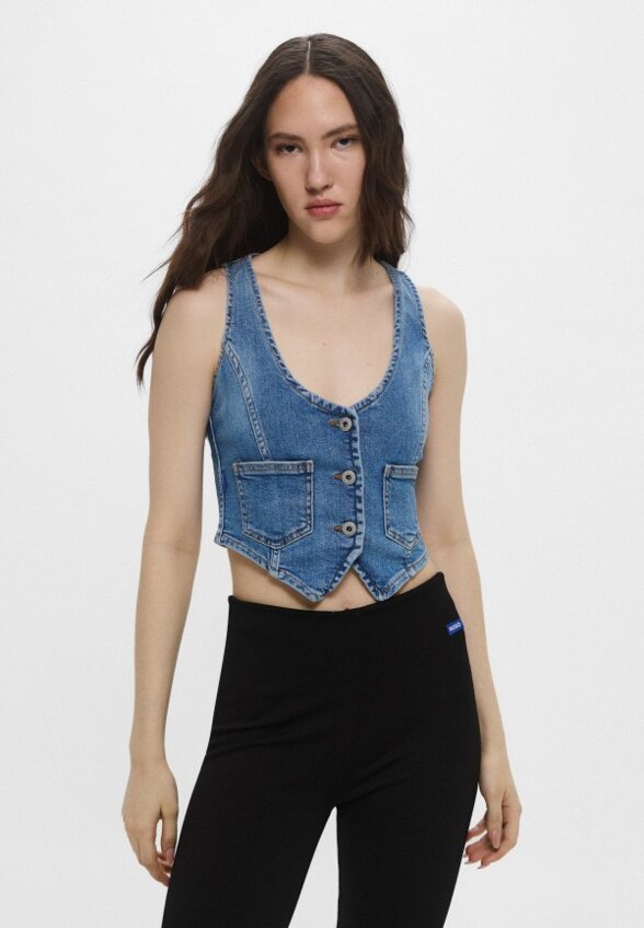 Жилет джинсовый Hugo