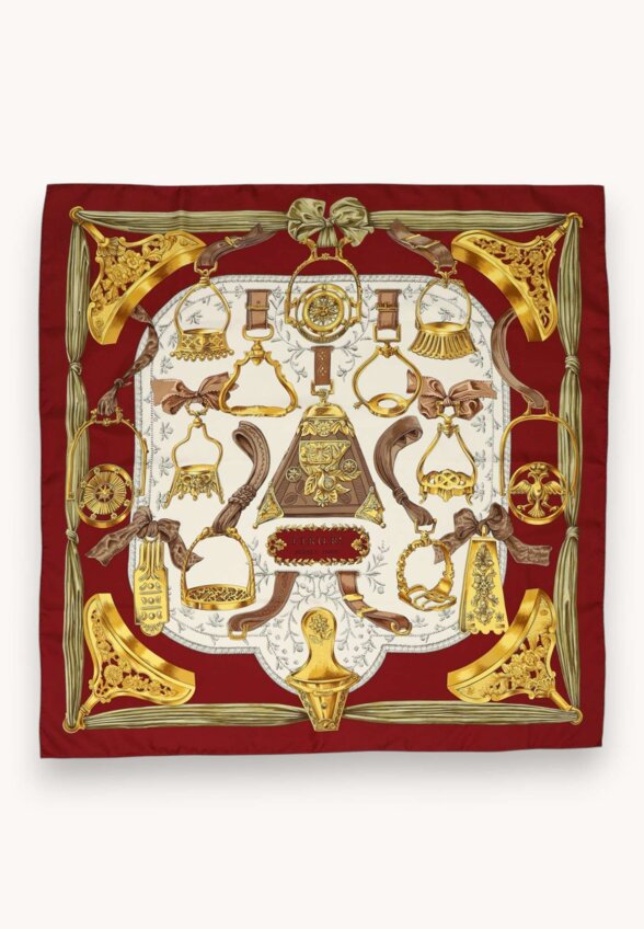 Hermes Silk Scarf
