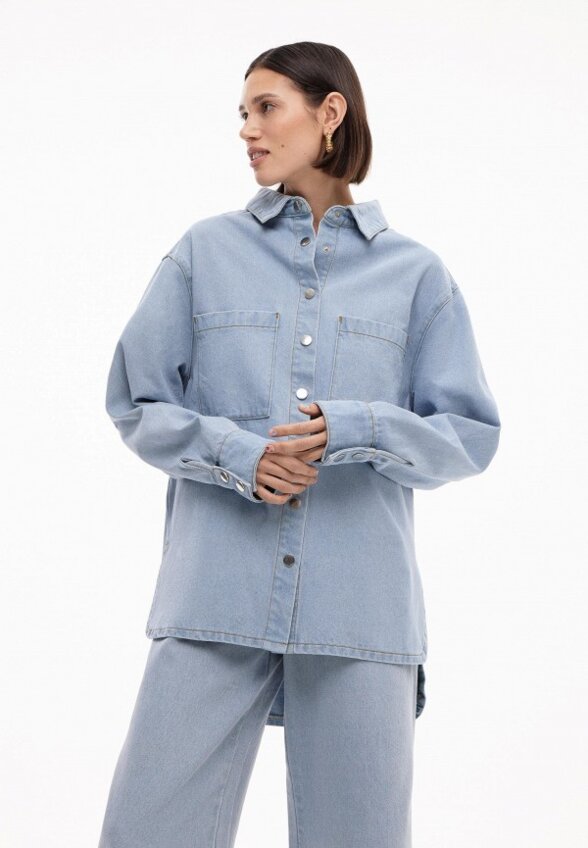 Рубашка джинсовая True Red