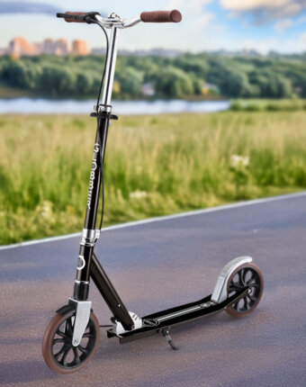 Самокат Globber Nl 205 Deluxe, Черный детям