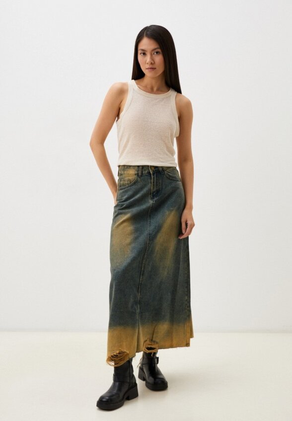 Юбка джинсовая Mon-Kartis