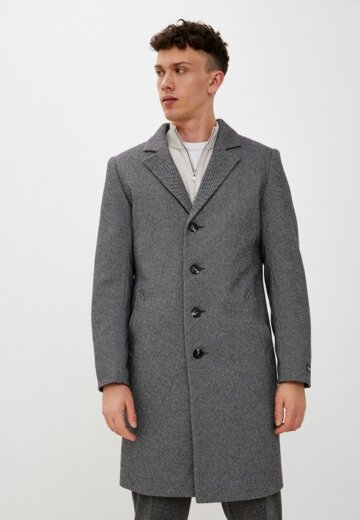 Пальто однобортное Misteks design