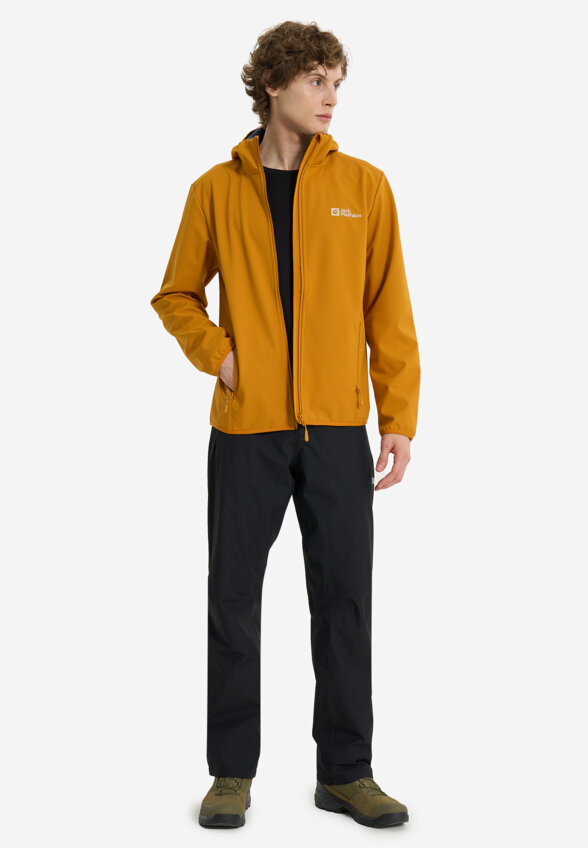 Куртка софтшелл мужская Jack Wolfskin Bornberg, Оранжевый