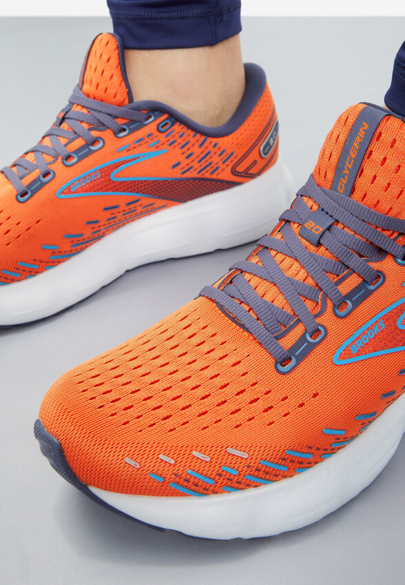 Кроссовки мужские Brooks Glycerin 20, Оранжевый
