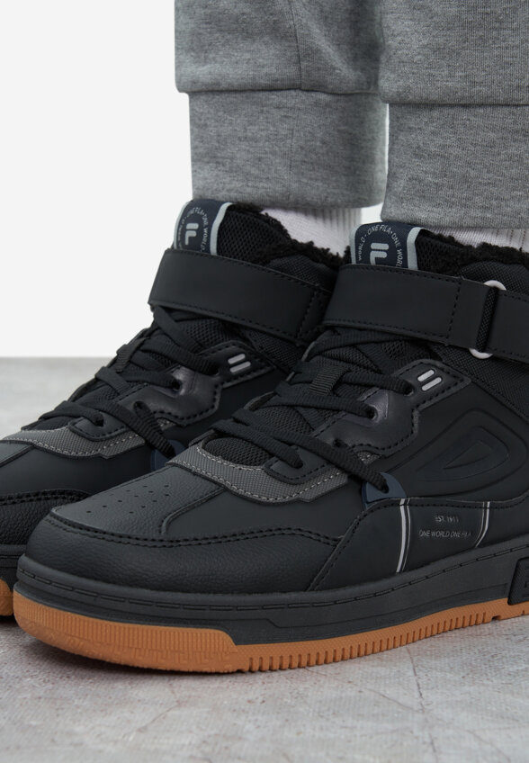 Кеды утепленные для мальчиков FILA Fil Teen Mid, Черный