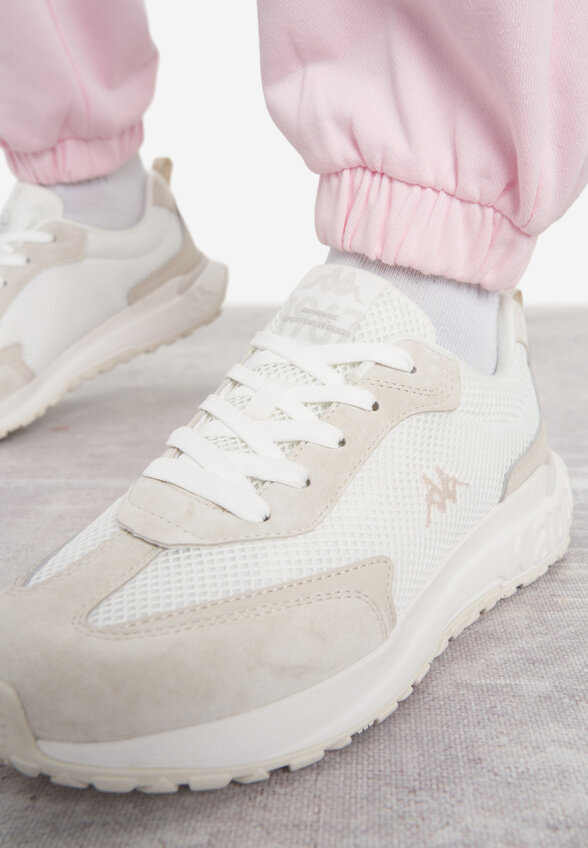 Кроссовки женские Kappa Authentic Run 4.0 Mesh, Бежевый